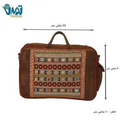 کیف رو دوشی دست بافت لپ تاپی