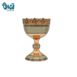 آجیل خوری مس و خاتم 35 سانتی