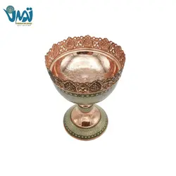 آجیل خوری مس و خاتم 35 سانتی