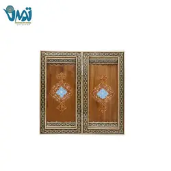تخته نرد خاتم نقاشی تذهیب 30 سانتی