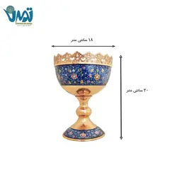 آجیل خوری مس و پرداز 20 سانتی