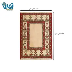 گلیم پادری دست بافت ابریشم دشت مغان