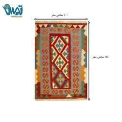 گلیم دست بافت شیراز ذرع و نیم