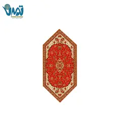 ست 5 تکه ابریشم ترمه رومیزی طرح شاه عباسی