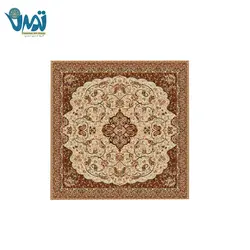 ست 5تکه ترمه رومیزی ابریشم شاه عباسی