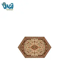 ست 5تکه ترمه رومیزی ابریشم شاه عباسی