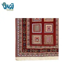 گلیم دستباف طرح خشتی سیرجان