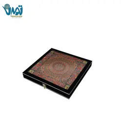 ترمه ابریشم همراه با باکس پلکسی