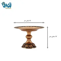 شیرینی خوری الماس تراش 17 سانتی