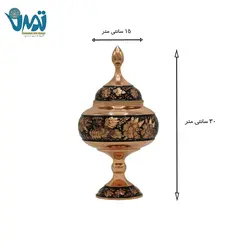 شکلات خوری پایه دار الماس تراش 30 سانتی