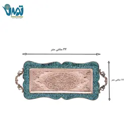 رولت خوری مس و فیروزه 32 سانتی