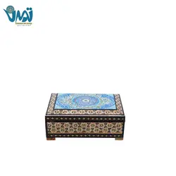 جعبه جواهر خاتم داخل جیر رو نقاشی تذهیب