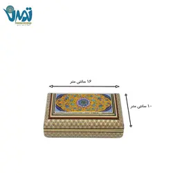 جعبه جواهر خاتم رو نقاشی طرح تذهیب