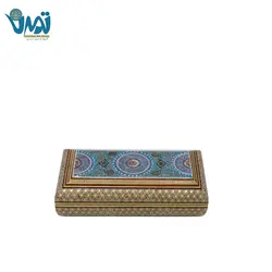 جعبه جواهر خاتم رو نقاشی طرح تذهیب