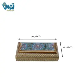 جعبه جواهر خاتم رو نقاشی طرح تذهیب