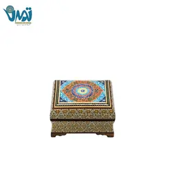 جعبه جواهر خاتم رو نقاشی طرح تذهیب