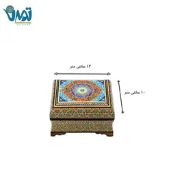 جعبه جواهر خاتم رو نقاشی طرح تذهیب