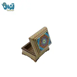 جعبه جواهر خاتم رو نقاشی طرح تذهیب
