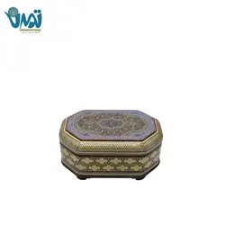 جعبه جواهر خاتم رو نقاشی طرح تذهیب