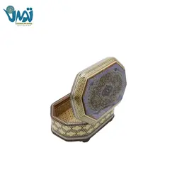 جعبه جواهر خاتم رو نقاشی طرح تذهیب
