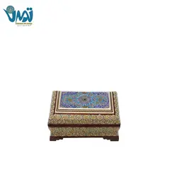 جعبه جواهر خاتم داخل جیر رو نقاشی طرح تذهیب