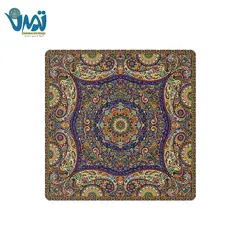 رومیزی ترمه طرح پدیده سرمه ای