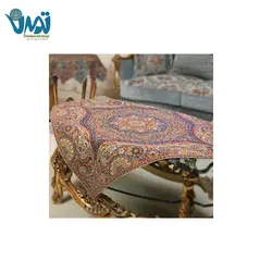 رومیزی ترمه طرح پدیده سرمه ای