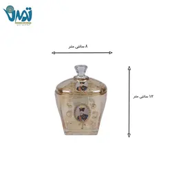 قندان شاه عباسی عسلی 12 سانتی