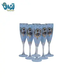 گیلاس شاه عباسی آبی فیروزه ای
