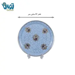 سرویس چای خوری شاه عباسی آبی فیروزه ای