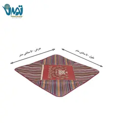 کوسن گلیمی دست بافت - حاشیه جاجیم ماشینی