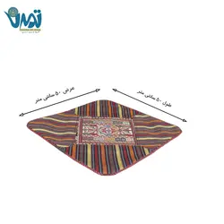 کوسن گلیمی دست بافت - حاشیه جاجیم ماشینی