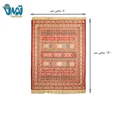 گلیم دستبافت سیرجان طرح محرمات (خطی) جنس کرک مرینوس