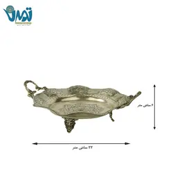 شیرینی خوری قلم زنی 22 سانتی