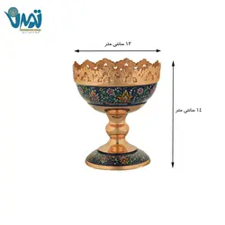 آجیل خوری مس و پرداز 14 سانتی