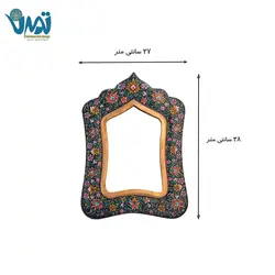 آینه مس و پرداز 38 سانتی