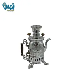 کتری شکاری زغالی برنجی آبکاری
