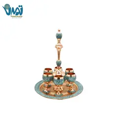سرویس شربت خوری مس و فیروزه