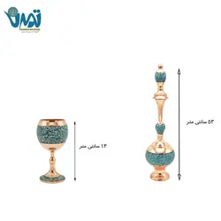 سرویس شربت خوری مس و فیروزه