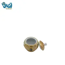قندان چینی شاه عباسی عسلی
