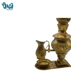 سرویس سماور ذغالی برنجی