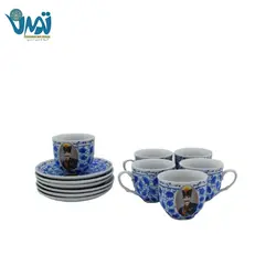 سرویس چای خوری چینی شاه عباسی طرحدار