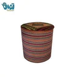 پاف دستبافت سنتی مدل گرد