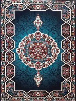 گبه با ترنج خاص و زیبا در شرکت فرش تندیس خاطره کاشان