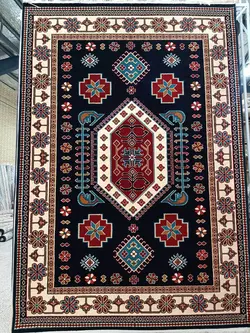 گبه ترنج دار ماشینی کاشان در شرکت فرش تندیس خاطره