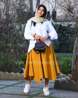 دامن شلواری آنا