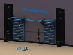 pull up بارفیکس چند کاره دیواری - توان سنتر