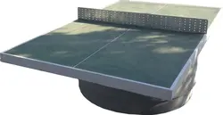 میز پینگ پنگ بتنی با پایه های کاملا بتنی