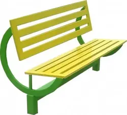 نیمکت فلزی
