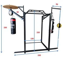 باکس ترکیبی بوکس و بدنسازی - توان سنتر